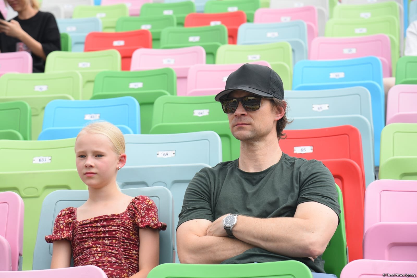 Яркие моменты соревнований "Формулы-1" в Баку (Фоторепортаж)