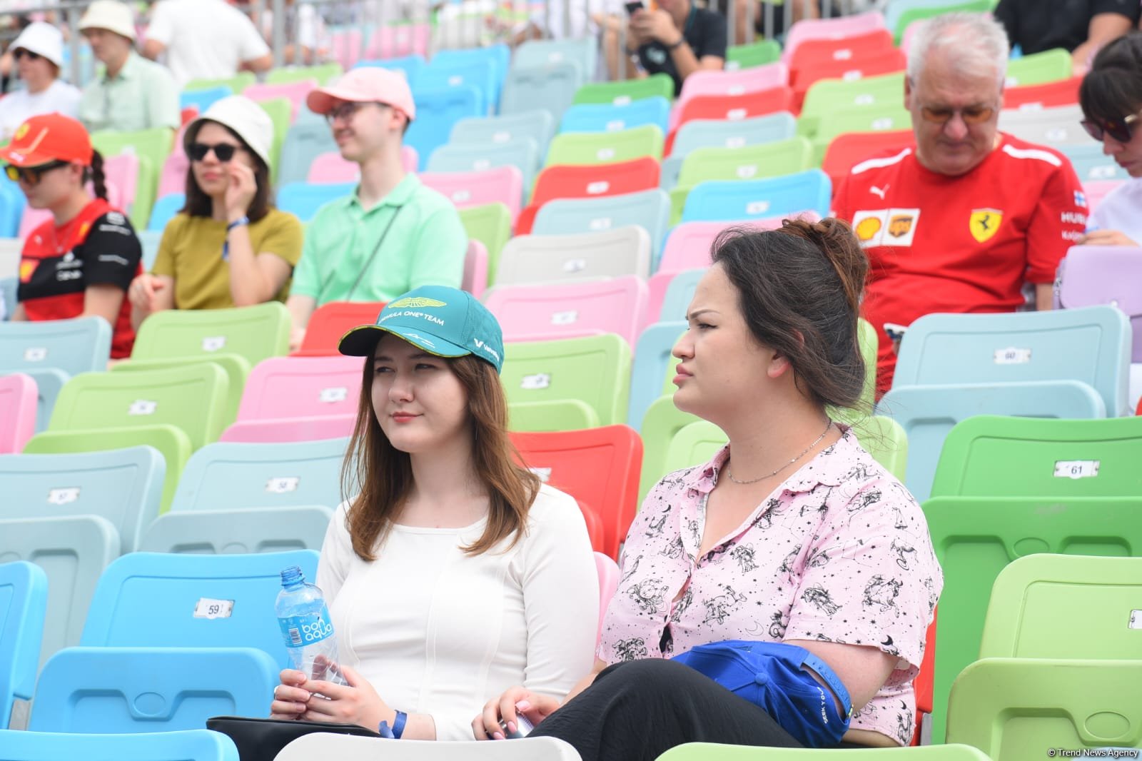 Яркие моменты соревнований "Формулы-1" в Баку (Фоторепортаж)