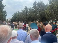 Фатма Саттарова похоронена во II Аллее почетного захоронения в Баку (ФОТО)