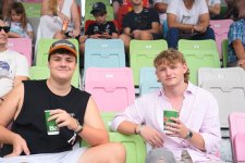 Интересные моменты со зрительских трибун  "Формулы-1" в Баку (ФОТОРЕПОРТАЖ)