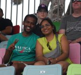 Интересные моменты со зрительских трибун  "Формулы-1" в Баку (ФОТОРЕПОРТАЖ)