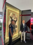 ОАО "Азерхалча" преподнесло пилоту команды Red Bull "Формулы-1" Серхио Пересу ковер с его изображением (ВИДЕО, ФОТО)