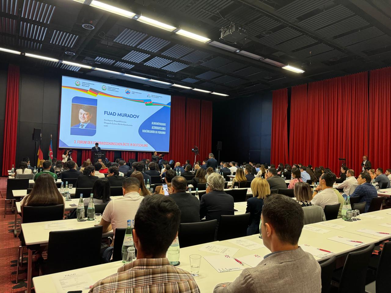 Начался III Форум азербайджанских врачей, проживающих в Германии (ФОТО)