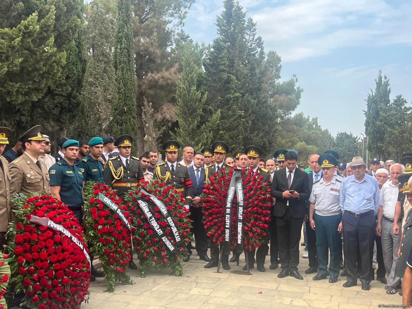 Фатма Саттарова похоронена во II Аллее почетного захоронения в Баку (ФОТО)