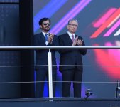 В Баку наградили победителей финальной гонки Формулы 1 (ФОТО/ВИДЕО)