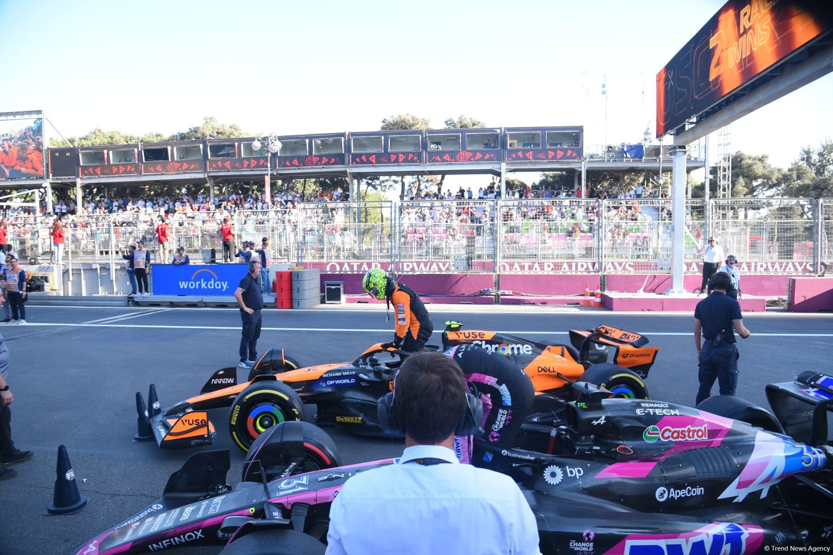 Оскар Пиастри стал победителем Гран-при Азербайджана Формулы 1 (ВИДЕО)