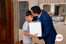 По случаю Дня знаний Nar совместно с Фондом YAŞAT поздравил детей шехидов (ФОТО)