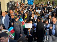 Спустя 32 года в Шуше прозвенел первый звонок (ВИДЕО/ФОТО)