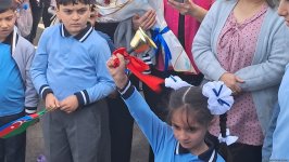 Спустя более 30 лет "первый звонок" прозвенел и в Ходжалы (ФОТО)