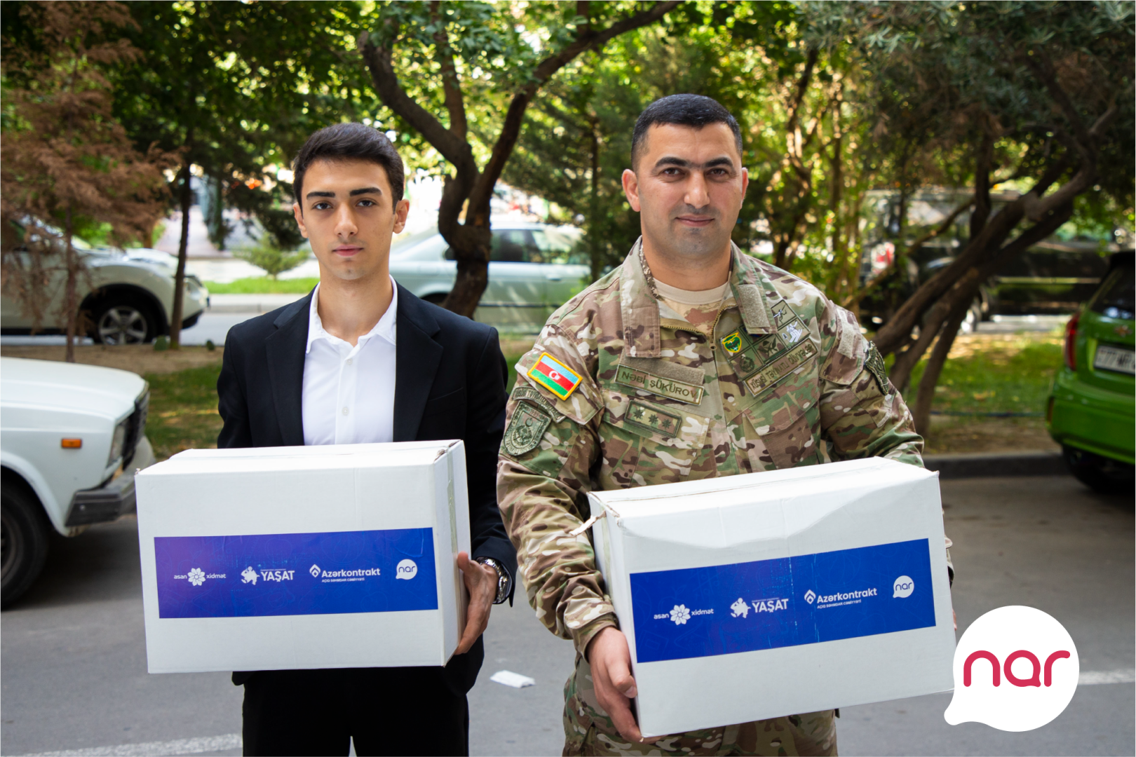 По случаю Дня знаний Nar совместно с Фондом YAŞAT поздравил детей шехидов (ФОТО)