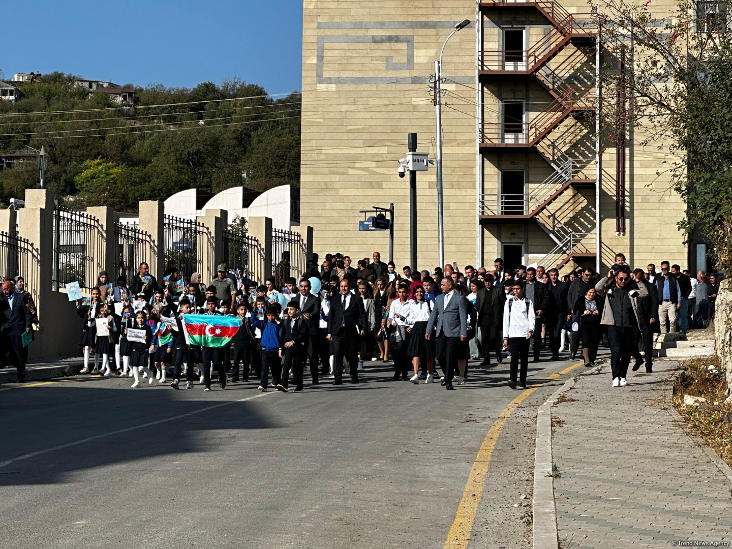 Спустя 32 года в Шуше прозвенел первый звонок (ВИДЕО/ФОТО)