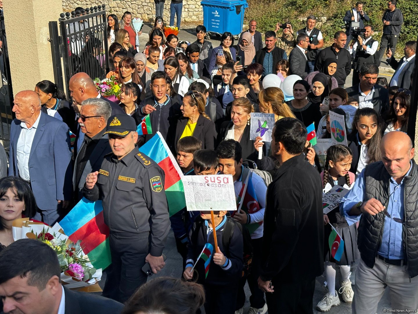 Спустя 32 года в Шуше прозвенел первый звонок (ВИДЕО/ФОТО)