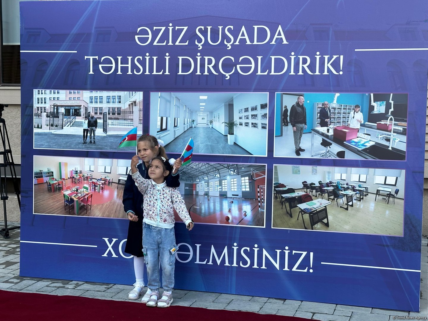 Спустя 32 года в Шуше прозвенел первый звонок (ВИДЕО/ФОТО)