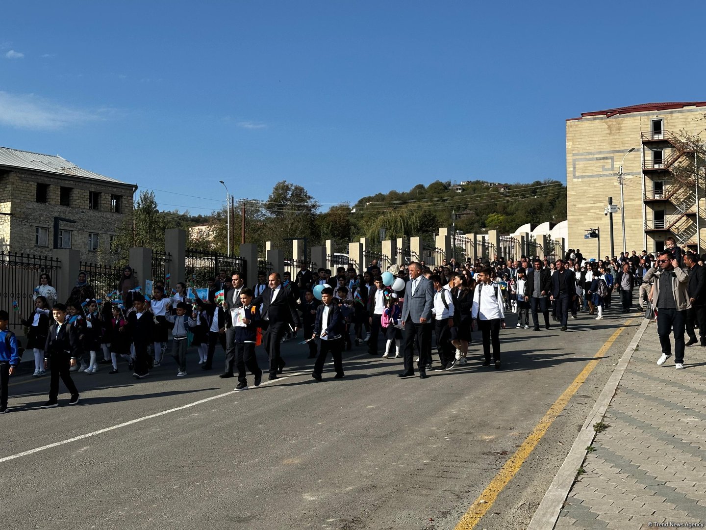 Спустя 32 года в Шуше прозвенел первый звонок (ВИДЕО/ФОТО)