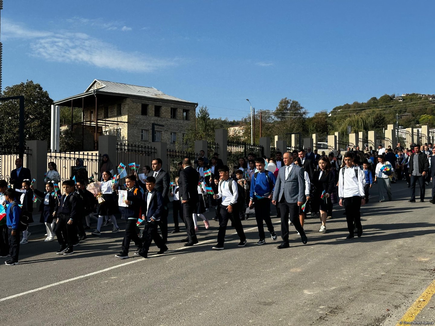 Спустя 32 года в Шуше прозвенел первый звонок (ВИДЕО/ФОТО)