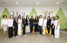 Вице-президент Фонда Гейдара Алиева Лейла Алиева приняла участие в открытии детского сада «Бабочка»
(ФОТО)