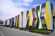 Вице-президент Фонда Гейдара Алиева Лейла Алиева приняла участие в открытии детского сада «Бабочка»
(ФОТО)