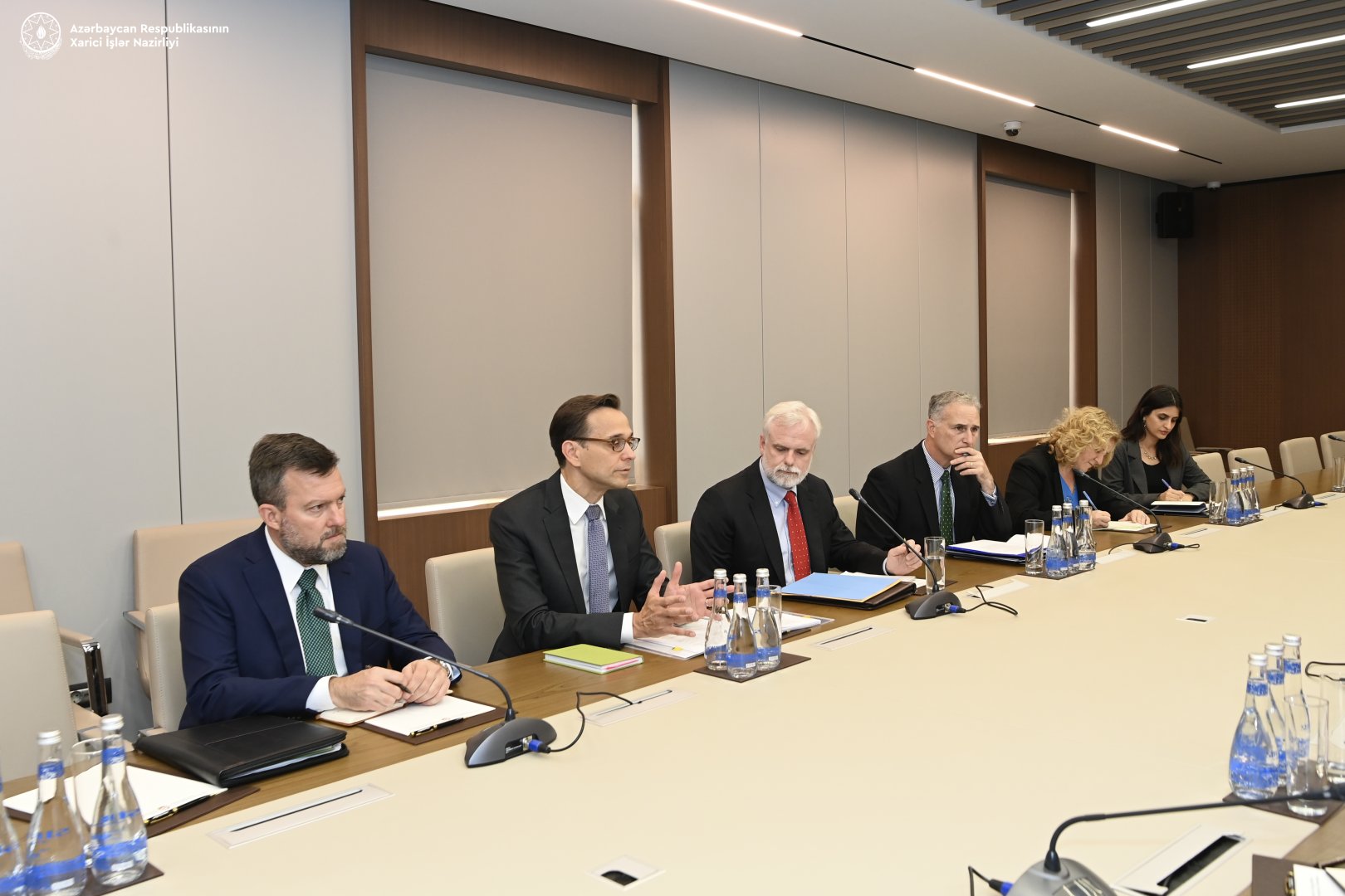 Джейхун Байрамов обсудил с зампомощника госсекретаря США процесс нормализации отношений с Арменией (ФОТО)