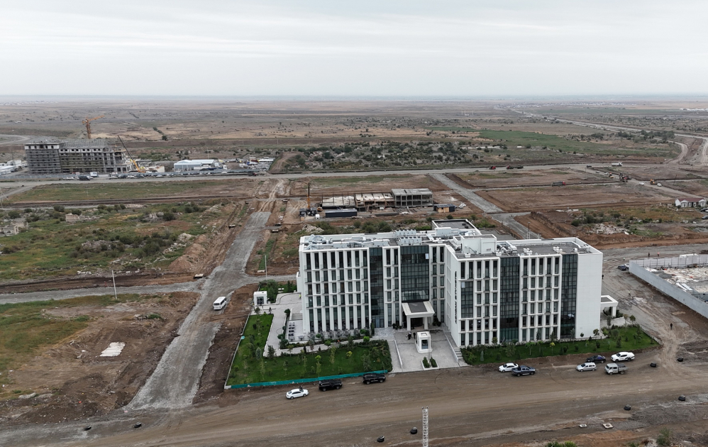 Президент Ильхам Алиев принял участие в открытии Aghdam City Hotel (ВИДЕО/ФОТО)