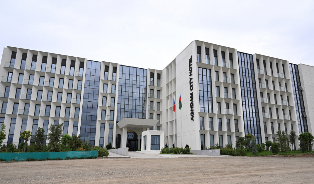 Президент Ильхам Алиев принял участие в открытии Aghdam City Hotel (ВИДЕО/ФОТО)