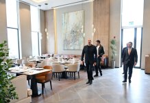 Президент Ильхам Алиев принял участие в открытии Aghdam City Hotel (ВИДЕО/ФОТО)
