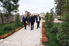 Президент Ильхам Алиев принял участие в открытии после восстановления комплекса Имарет в городе Агдам (ВИДЕО/ФОТО)