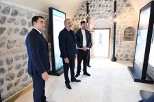 Президент Ильхам Алиев принял участие в открытии после восстановления комплекса Имарет в городе Агдам (ВИДЕО/ФОТО)