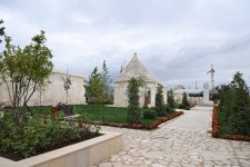 Президент Ильхам Алиев принял участие в открытии после восстановления комплекса Имарет в городе Агдам (ВИДЕО/ФОТО)