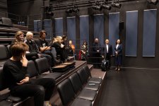 Коллектив Азербайджанского русского драматического театра посетил Кемеровский филиал РГИСИ (ВИДЕО, ФОТО)