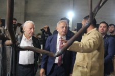 Проведен пресс-тур международного проекта Baku Steel Art 2024 – как создается уникальное искусство из металла (ФОТО)