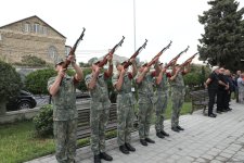 В Баку захоронены останки шехида Мубариза Мамедова, пропавшего без вести в I Карабахской войне (ФОТО)