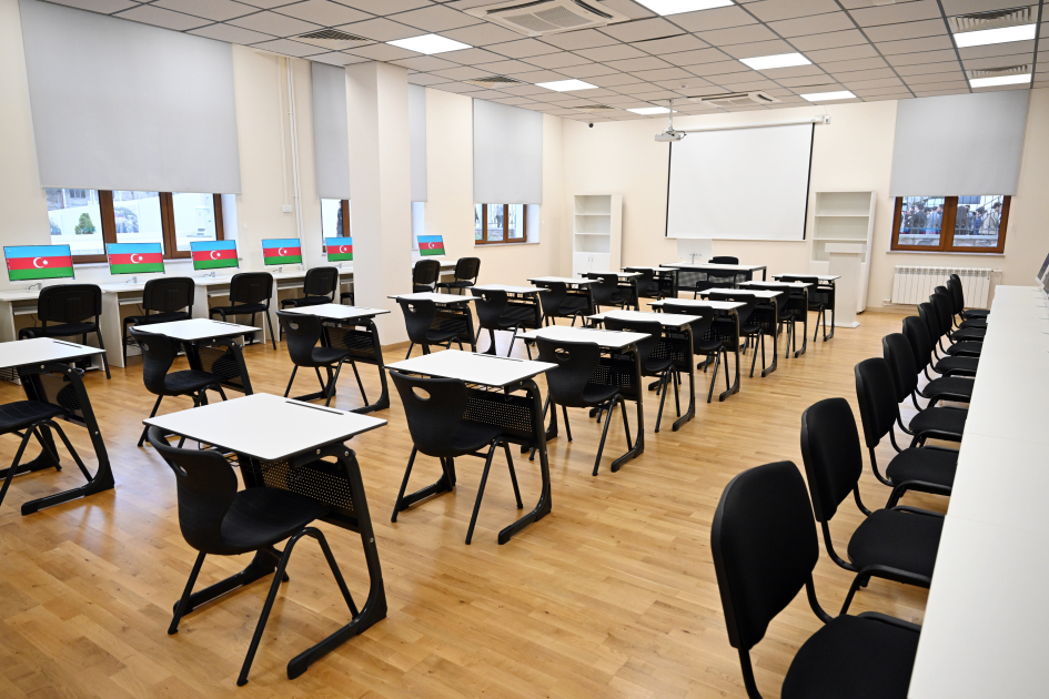 Президент Ильхам Алиев принял участие в открытии после ремонта Карабахского университета (ВИДЕО/ФОТО)