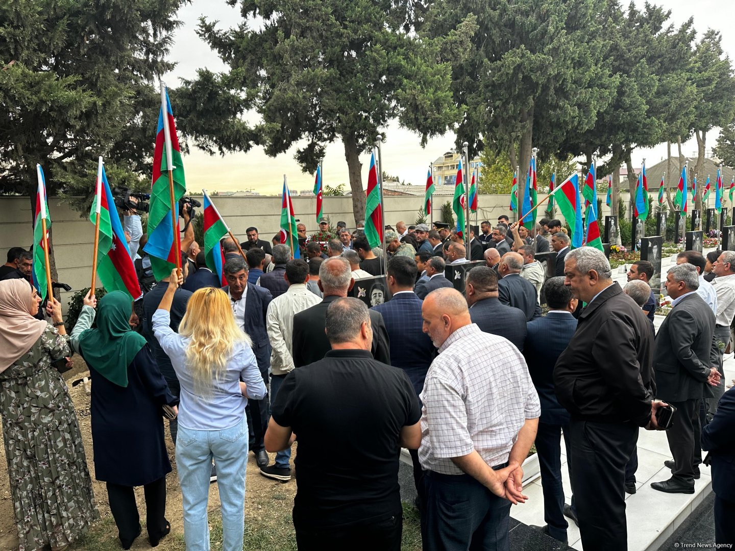 В Баку захоронены останки шехида Мубариза Мамедова, пропавшего без вести в I Карабахской войне (ФОТО)