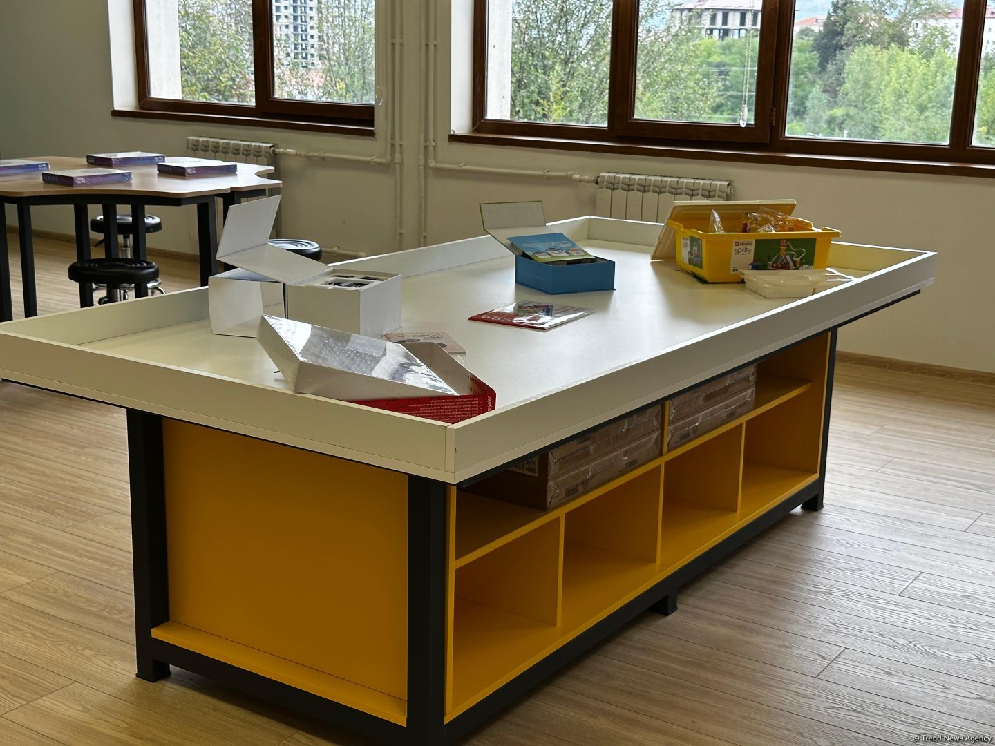 Вот как выглядит новая школа номер 4 имени Низами Гянджеви, открывшаяся в городе Ханкенди (ВИДЕО/ФОТО)