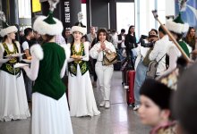 В Казахстане стартовали Дни культуры Азербайджана – праздничная церемония встречи в аэропорту (ФОТО)