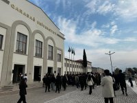 Начался первый день занятий в Карабахском университете (ФОТО)