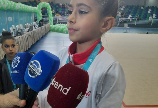 В напряженной борьбе на соревнованиях я одержала победу - член клуба "Оджаг Спорт"