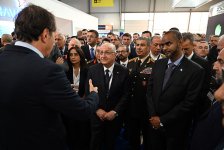 Руководство минобороны Азербайджана приняло участие в церемонии открытия международной оборонной выставки "ADEX" (ФОТО)