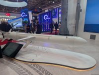 Израиль демонстрирует ракету Blue Spear на ADEX-2024 (ФОТО)