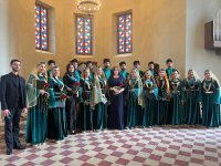 В Лютеранской церкви Шамкира представлены композиторские и народные песни (ФОТО)