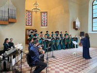 В Лютеранской церкви Шамкира представлены композиторские и народные песни (ФОТО)