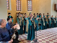 В Лютеранской церкви Шамкира представлены композиторские и народные песни (ФОТО)