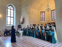 В Лютеранской церкви Шамкира представлены композиторские и народные песни (ФОТО)