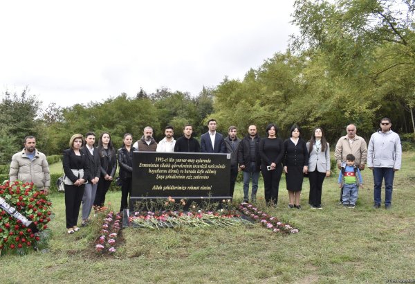 В Шуше почтили память шехидов (ФОТО)