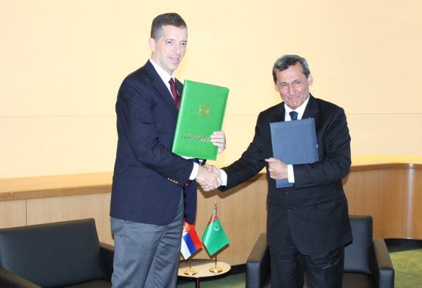Туркменистан и Сербия заинтересованы в реализации экономического потенциала между странами