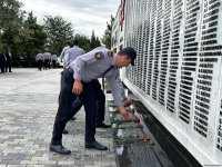 Жители Агдама чтят память шехидов 44-дневной Отечественной войны (ФОТО)