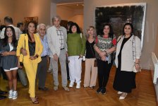 В Баку открылась выставка "Опыт абстрактного искусства азербайджанских художников" (ФОТО)