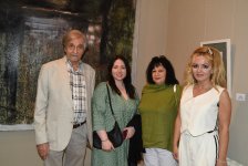В Баку открылась выставка "Опыт абстрактного искусства азербайджанских художников" (ФОТО)