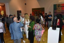 В Баку открылась выставка "Опыт абстрактного искусства азербайджанских художников" (ФОТО)