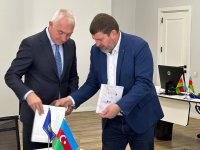 Подписан документ о побратимстве между городами Лачин и Ирпень (ФОТО)